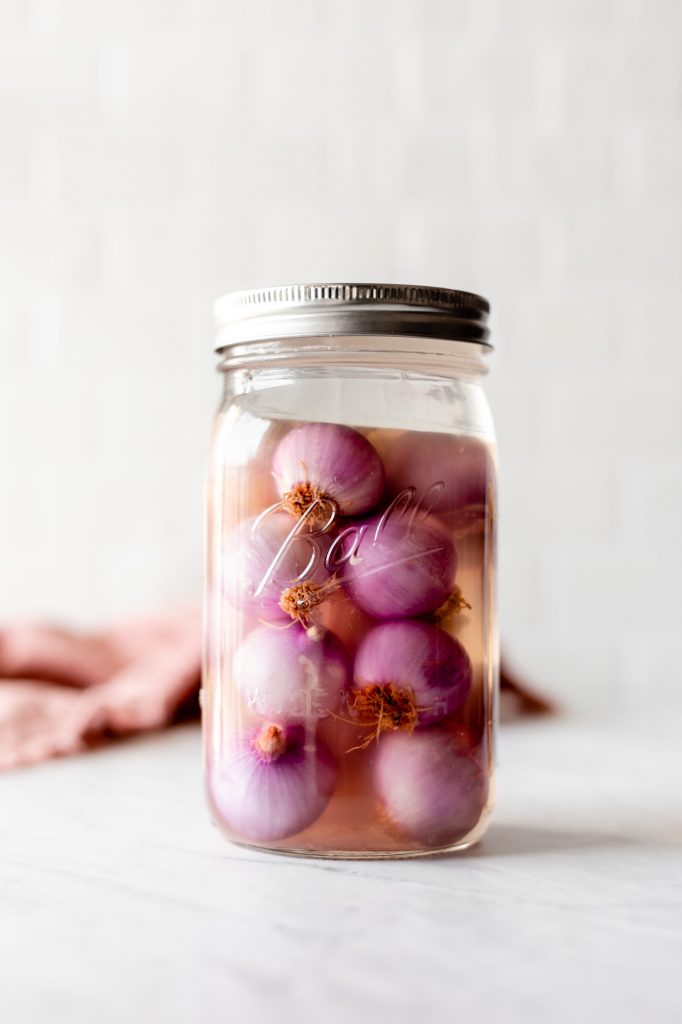 Simple Wild Fermented Shallots Recipe