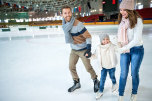 Winter exercise – Ice skating