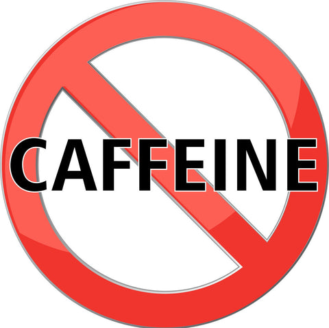 No caffeine sign