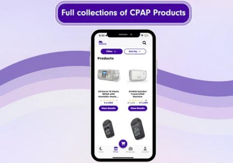 Cpap product app