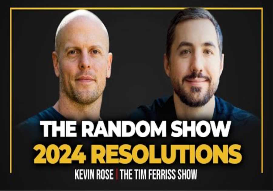 The Random Show — 2024 New Year’s Resolutions, AI Upheavel, and Much More! | The Tim Ferriss Show