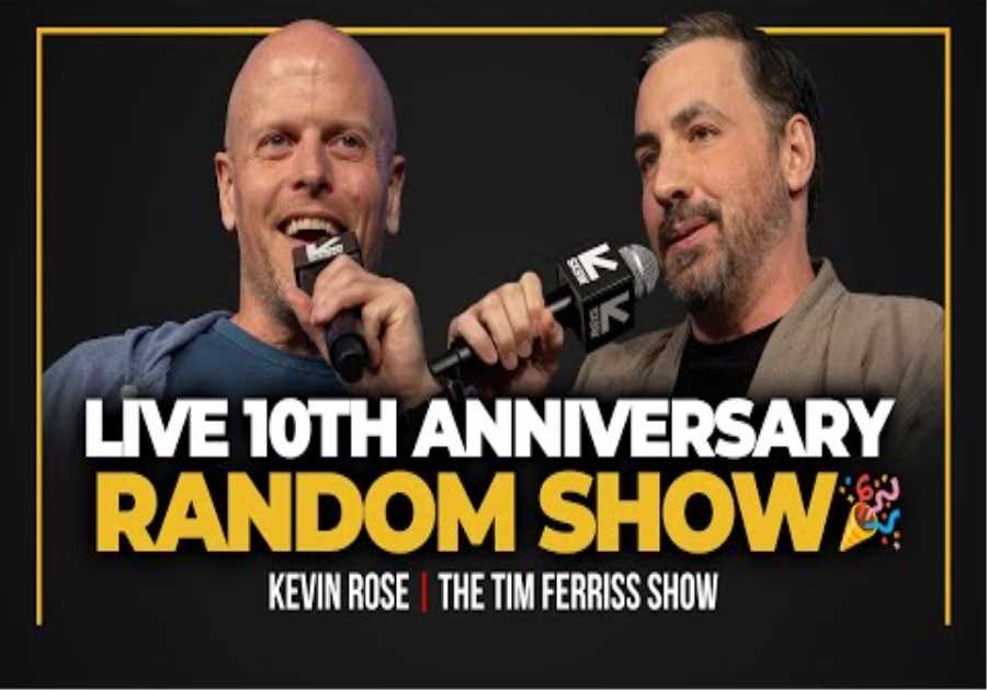 Tim Ferriss with Kevin Rose — Live 10th Anniversary Random Show!